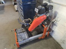 Husqvarna MS-360G Gas-Powered Masonry Saw - Honda GX390 Engine, Portable, Orange and Silver