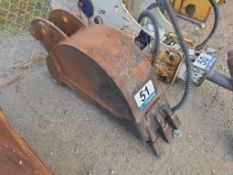 12 inch Backhoe Loader Bucket