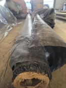 (2) Rolls: Heavy-Duty Black Geotextile Fabric Roll, Durable Landscaping/Construction Material