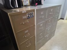 4 4-Drawer File Cabinets
