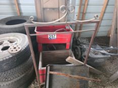 Lot Parts Washer, Ornamental Iron