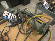 Tool Lot: Pump, Cordless Drill, and Grease Guns