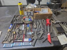 Lot: Perishable Tooling, Tools, Indexes, Etc