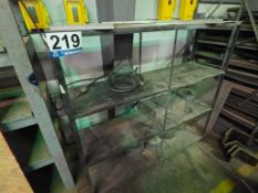 Metal Storage Shelf Unit - Multi-Tier, Heavy-Duty, Includes Metal Plates