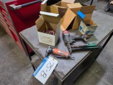 2 Pneumatic Tools: Brad Nailer and Angle Die Grinder
