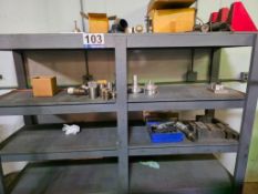 Industrial Metal Parts & Tools Assortment - Machining, Cylindrical Blocks, Jigs, Etc.