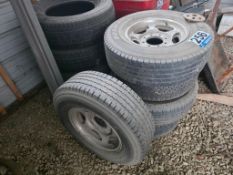 Lot Tires and Wheels
