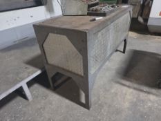 Custom Diamond Plate Machinist Table
