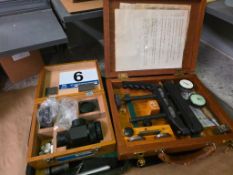Lot: Rockwell Hardness Tester and Mitutoyo Optical Lens Set