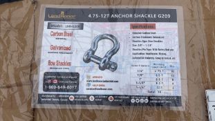 (38 PCS) 2025 Landhonor LHR-G209 4.75-12T Anchor ShackleG209