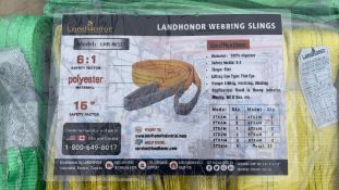 (22 PCS) 2025 Landhonor LHR-WS22 Webbing Sling