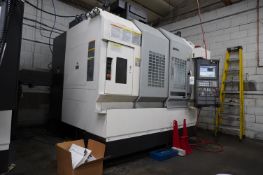2017 OKUMA GENOS M560-V CNC VERTICAL MACHINING CENTER, S/N 202487, TRAVELS XYZ 41.34 X 22.05" X 18.