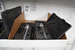 (3) 6" MITUTOYO ABSOLUTE DIGITAL CALIPERS, IP67 COOLANT PROOF