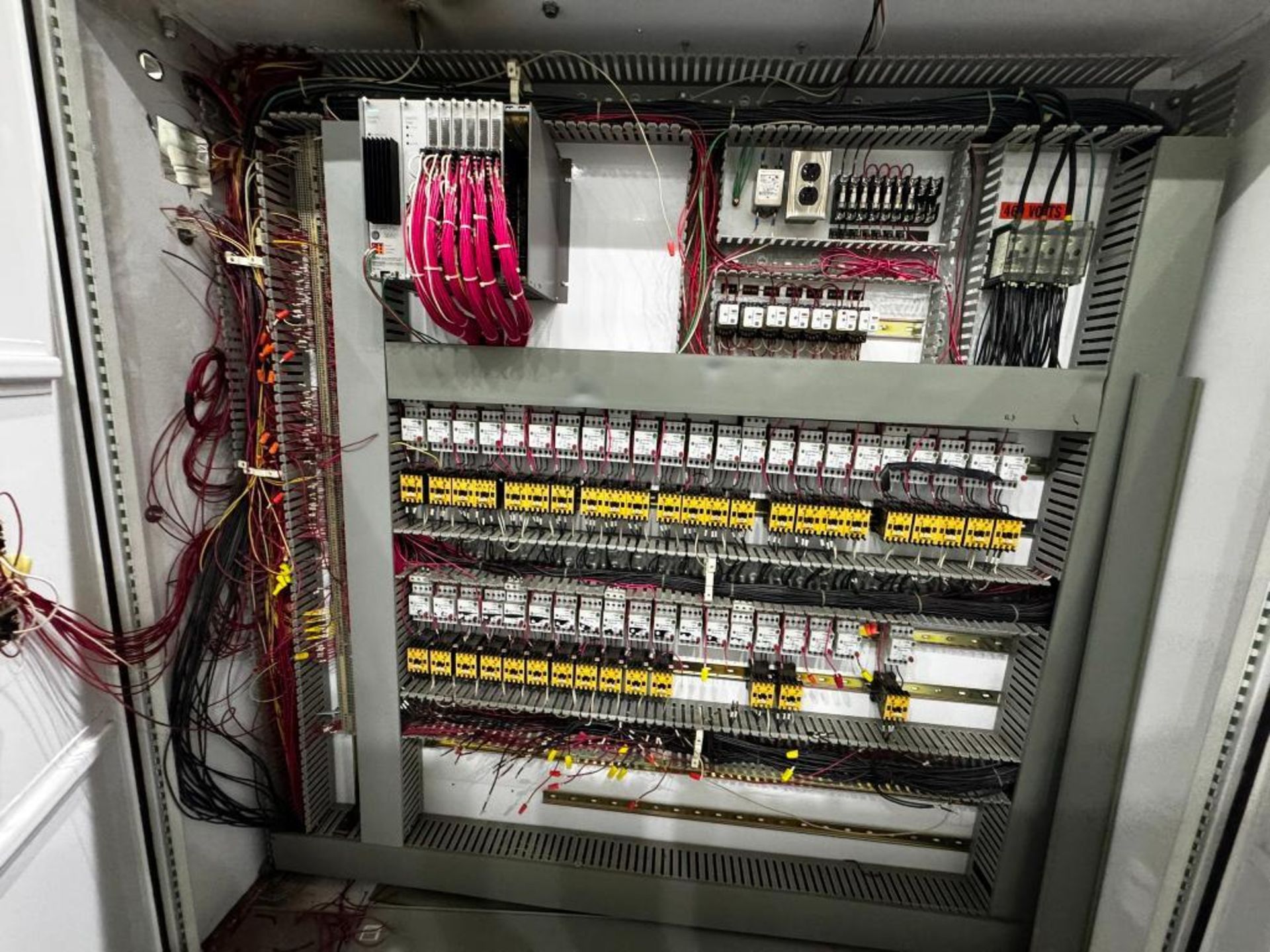 Mantissa Corporation Control Panel, 480 Volt, w/ Cutler Hammer Heavy ...
