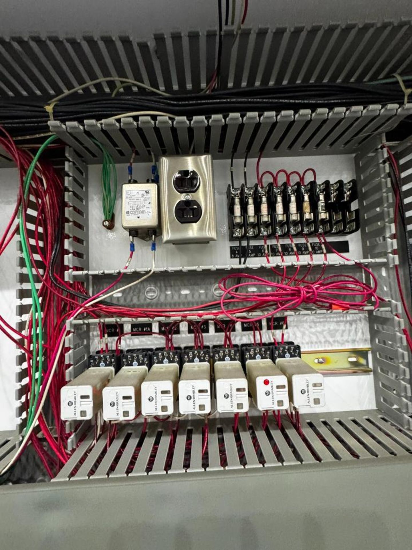 Mantissa Corporation Control Panel, 480 Volt, w/ Cutler Hammer Heavy ...