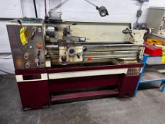 Acer Dynamic Engine Lathe, 230 Volt, 3 HP, 14' X 36", 1-1/2" Through Bar, Model 1340G, S/N 9308105,