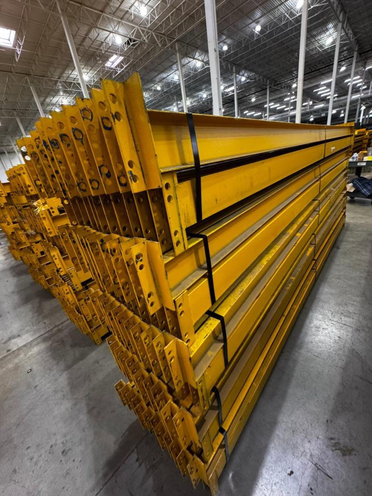 (240x) Structural Pallet Rack Beams, 12' 1