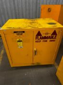 Justrite 22-Gallon Flammable Storage Cabinet ($25 Loading fee will be added to buyer's invoice)