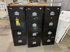 (3x) Fire King Patriot Fireproof Cabinets ($25 Loading fee will be added to buyers invoice)