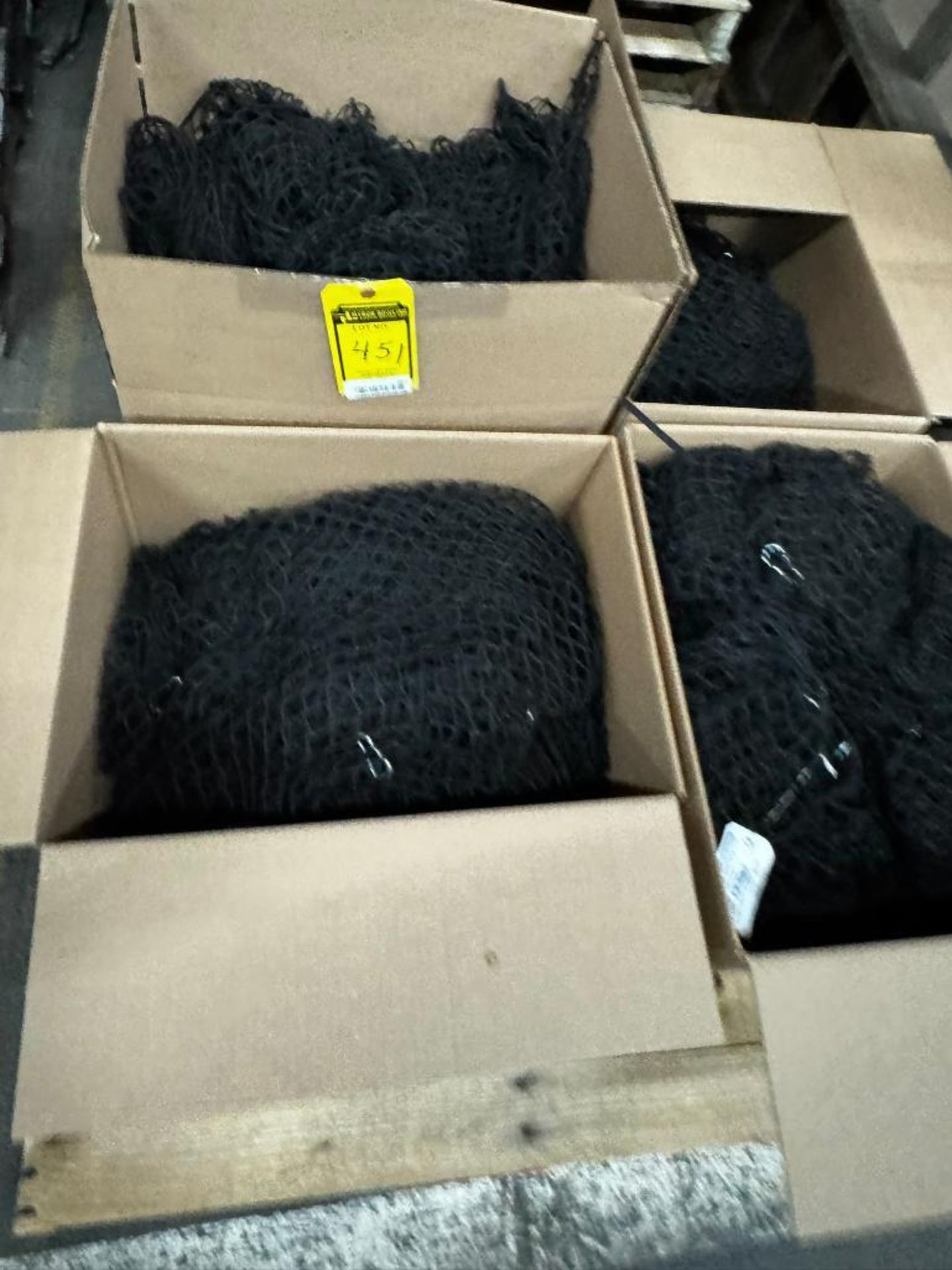 Pallet of Incord Safety Net for Pallet Racking