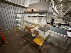 (3) Uline Wire Carts w/ Pig Spill Control Kits