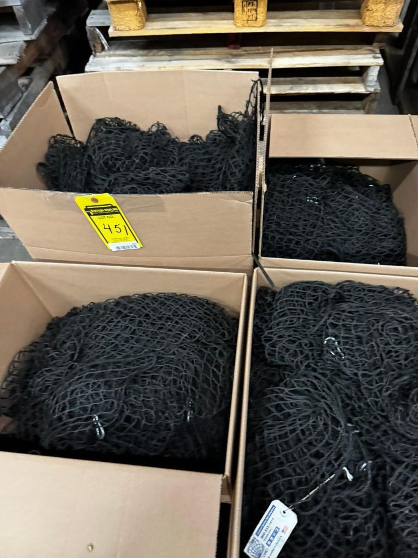 Pallet of Incord Safety Net for Pallet Racking