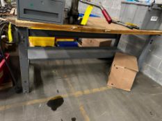 Work Table, 6' Long X 30" Wide ($10 Loading fee will be added to buyer's invoice)
