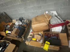 (5) Pallets of Maintenance Supplies, Consisting of Electrical, Fasteners, Clock, Hoses, Power, Lock,