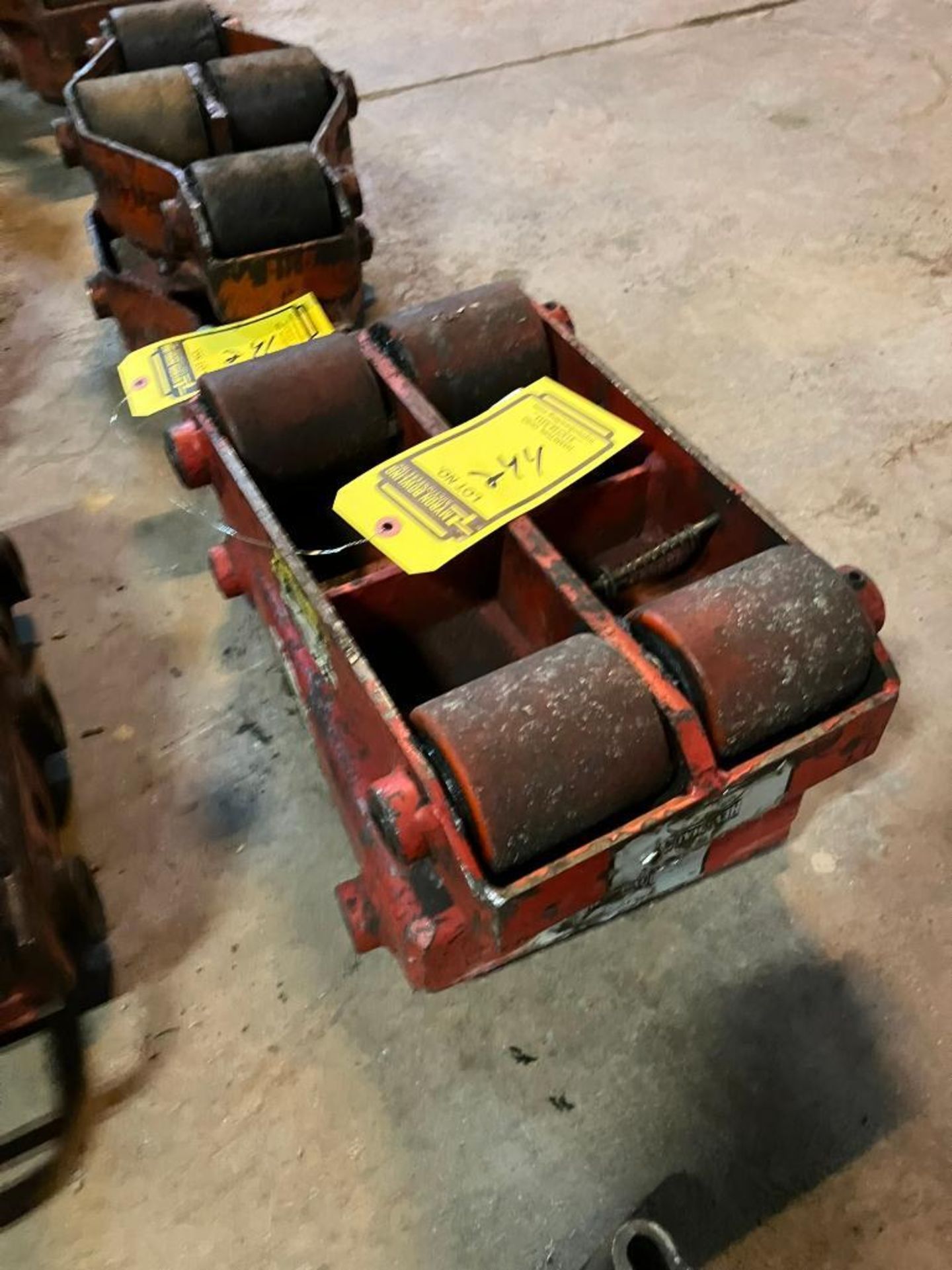 Heavy Haul 10-Ton Neoprene Rigging Machine Moving Skates
