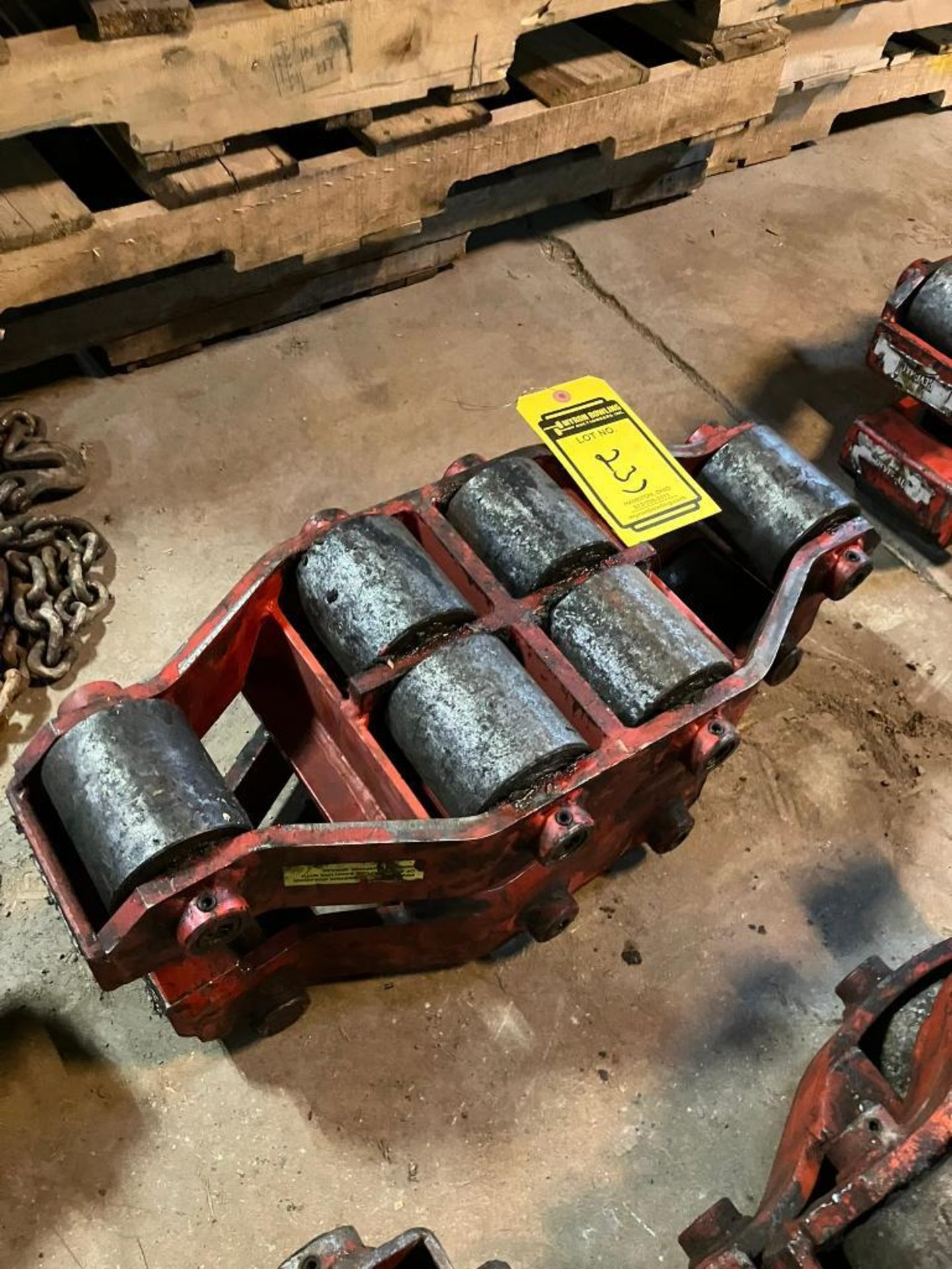 { Choice of lots: 236, 237 } (2) Heavy Haul 37.5-Ton Swivel Top Rigging ...
