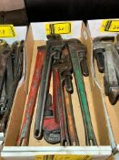 Assorted Pipe Wrenches