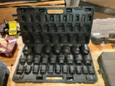 (29-Pc.) Vevor Impact Socket Set, Model SS345629A