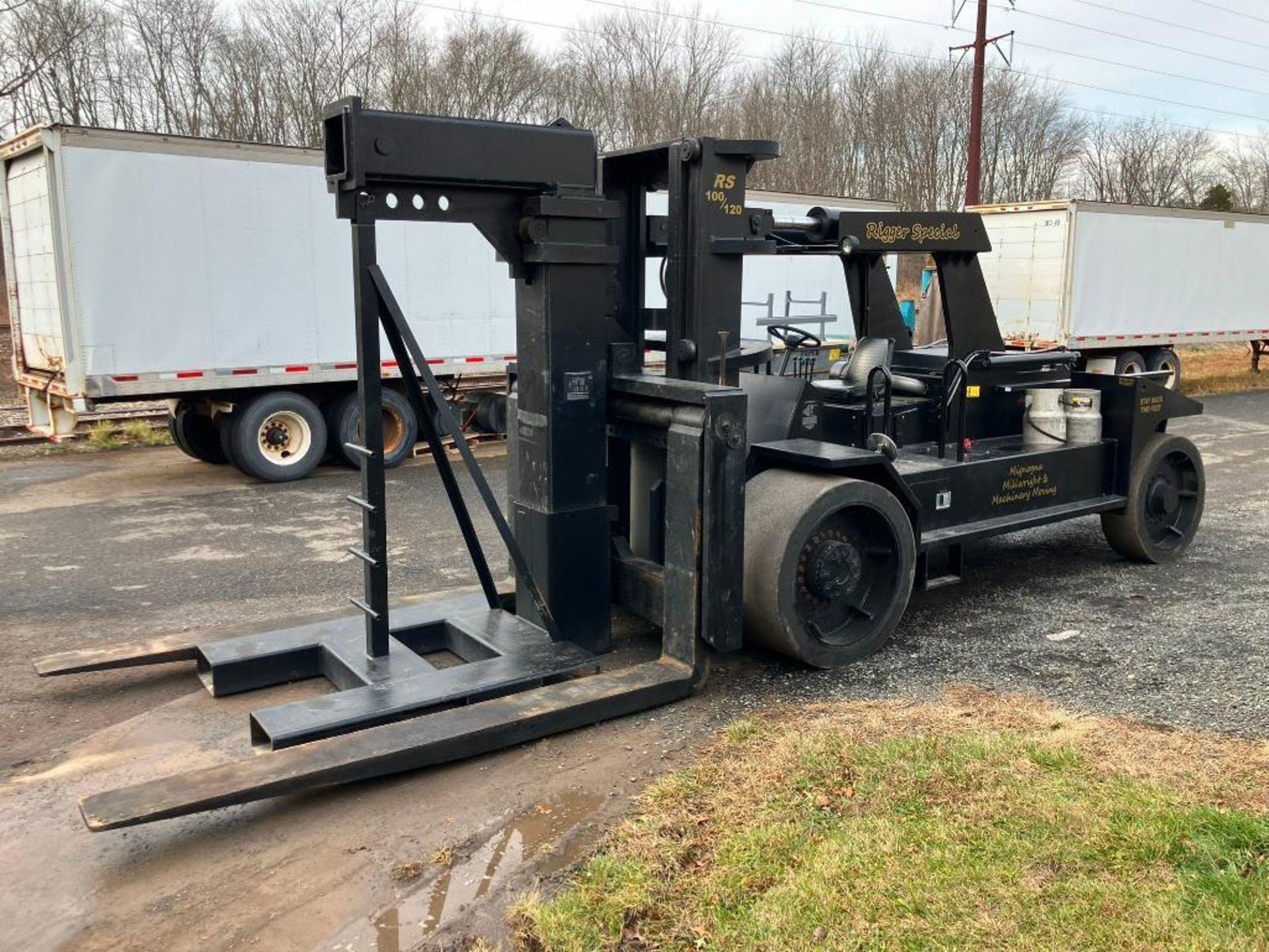 Bristol Rigger Special RS 100/120 120,000 LB. Cap. Propane/ Gas ...