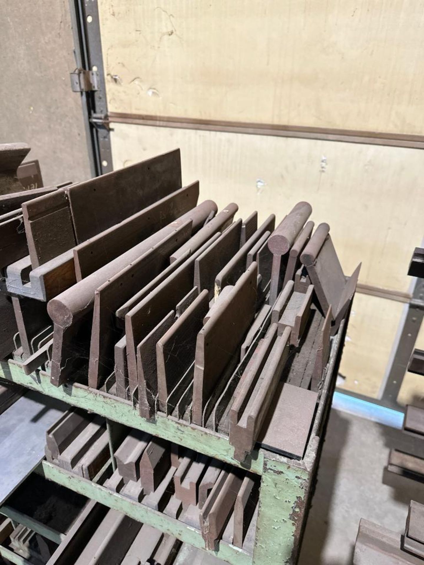 Die Press Rack { Group of lots: 283, 284, 285, 286 (P) } Drawer of Assorted Press ...
