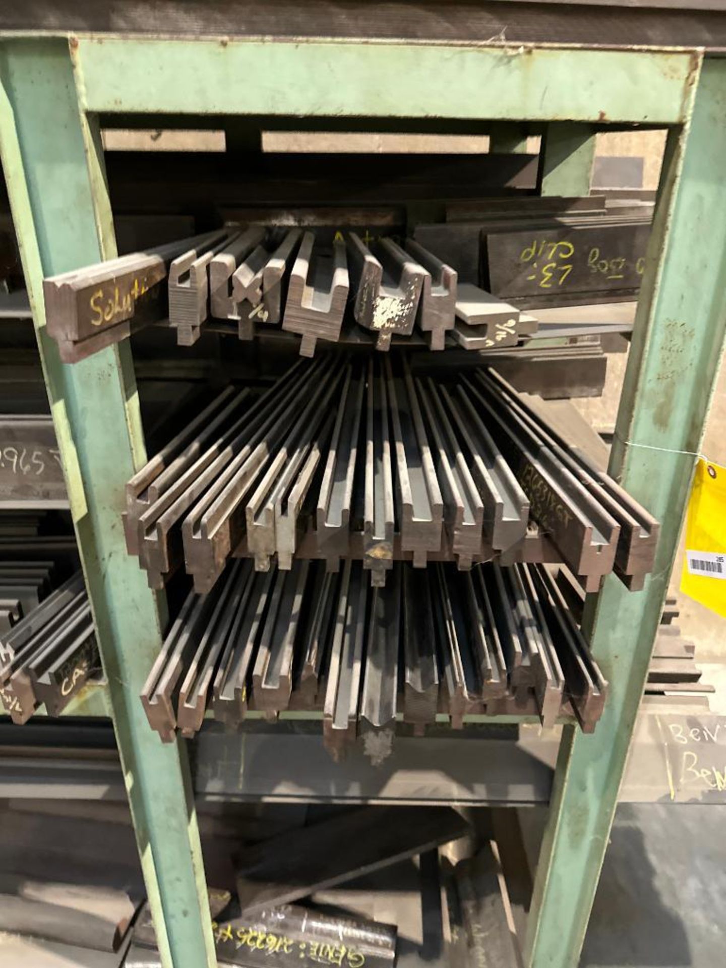 Die Press Rack { Group of lots: 283, 284, 285, 286 (P) } Drawer of Assorted Press ...