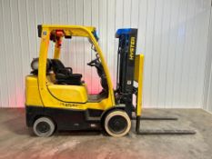2018 Hyster 6,000-LB. Capacity Forklift, Model S60FT, S/N H187V09428S, LPG Fuel, Non marking Cushion