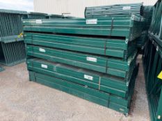 (140x) Steel King Teardrop 4-Pin Step Beams, 108" L x 5-1/2" T, ($60 Loading Fee will be added to bu