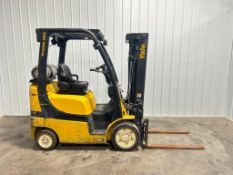 2016 Yale 5,000-LB. Capacity Forklift, S/N C910V04226P, LPG Fuel, Cushion Tires, 3-Stage Mast, 187"