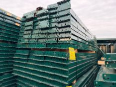 (90x) Steel King Teardrop 4-Pin Step Beams, 108" L x 5-1/2" T, (Approx. (2) Cut Beams), ($50 Loading