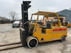 Royal 40,000-LB. Capacity Forklift, Model T400, S/N 690L269, Unit # S56, LPG Fuel, Non-Marking Cushi