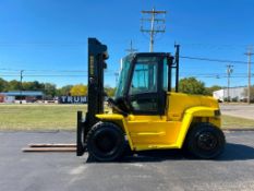 Hyster 19,000-LB. Capacity Forklift, Model H190HD, S/N F007E02080Z, Diesel Fuel, Dual Drive Pneumati