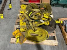 Skids of assorted Nylon Slings (Location: 4404 Hamilton Cleves Rd, Hamilton, OH 45013)