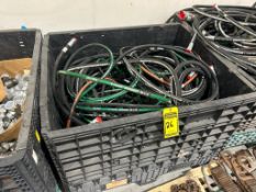 Assorted Eaton Hydraulic Hoses & Fittings w/ Collapsible Crate (Location: 4404 Hamilton Cleves Rd, H