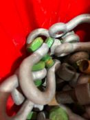 Assorted Shackles, Up to 8.5 Ton WLL (Location: 4404 Hamilton Cleves Rd, Hamilton, OH 45013)