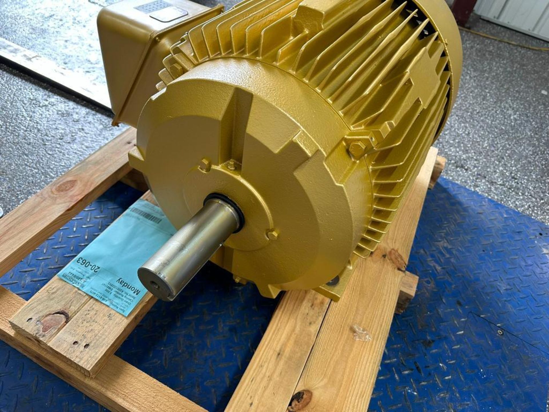 (JBP) (New) Baldor-Reliance 60 HP Super-E Motor, 364T Frame, 230/460 V ...
