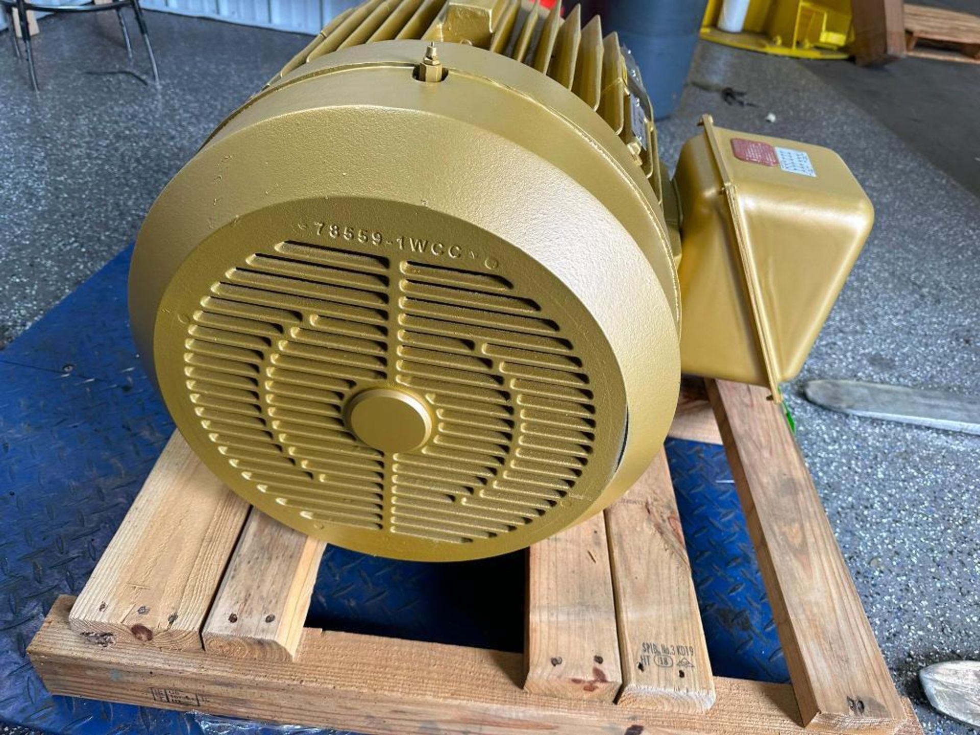 (JBP) (New) Baldor-Reliance 60 HP Super-E Motor, 364T Frame, 230/460 V ...