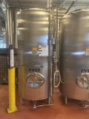 SSP Lichtenvoorde 22 HL Stainless Steel Bright Tank, Glycol Jacket, Dish Bottom, 3 Stainless Steel
