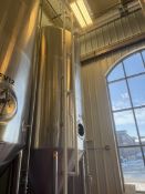 120 HL Stainless Steel Fermenter, Glycol Jacket, Cone Bottom, 4 Stainless Steel Legs with Leveling
