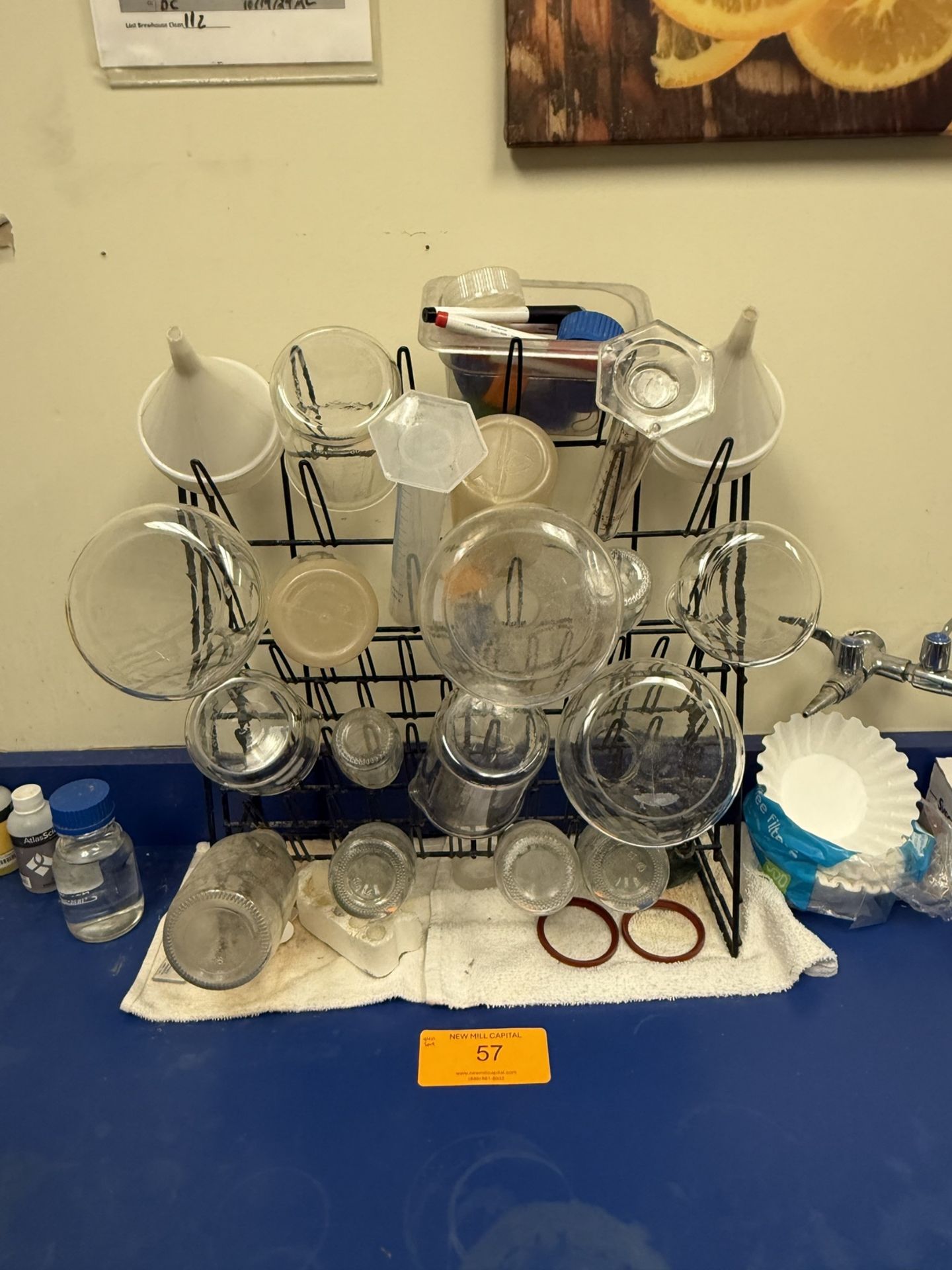 Beakers with Rack