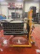 Northern Industrial Model SDJSA 1000 Manual Hydraulic Stacker, 2200 LBS Capacity.